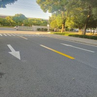 苏州厂区道路划线规范、苏州工厂主要道路表现施工、苏州厂区地面画线